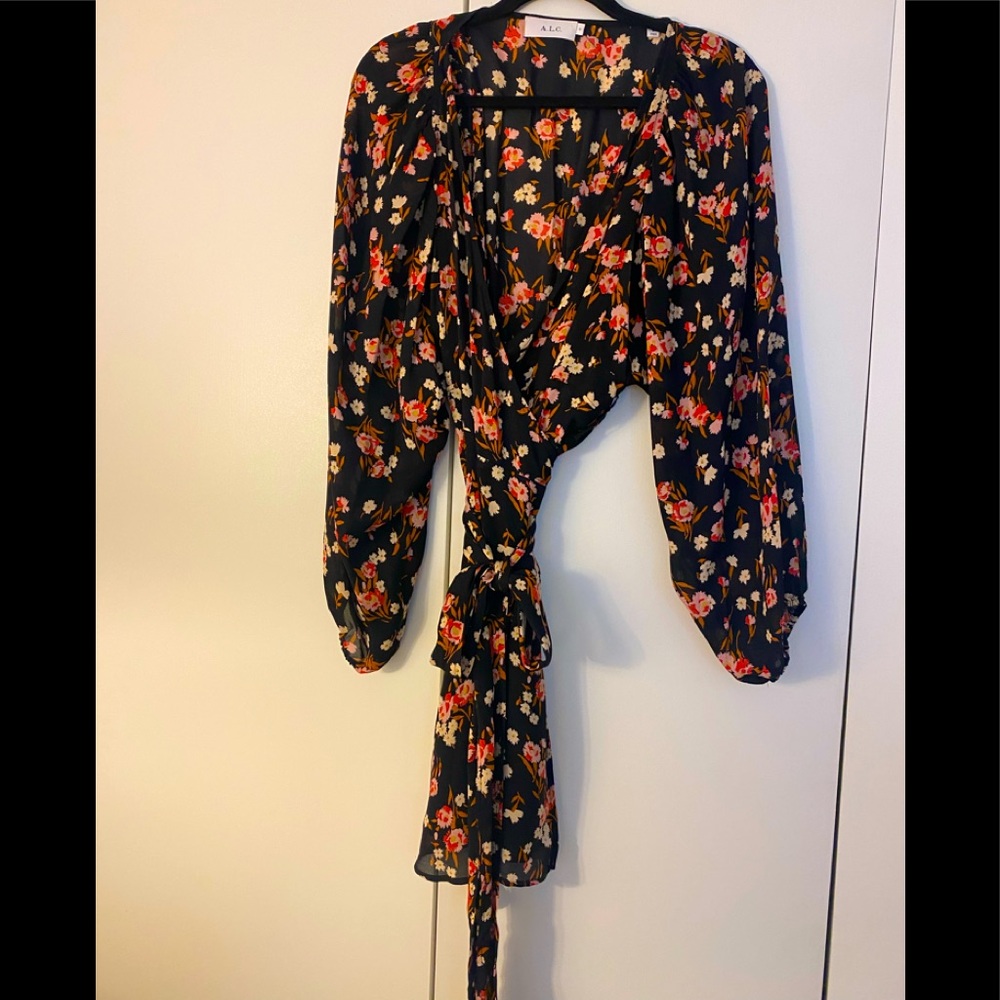 ALC wrap dress